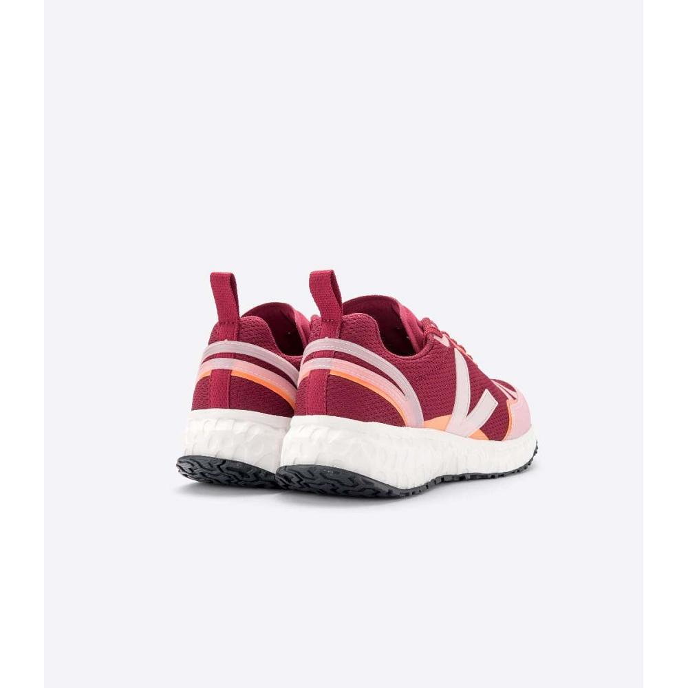 Veja CONDOR MESH Women's Running Shoes Burgundy | NZ 388GSO